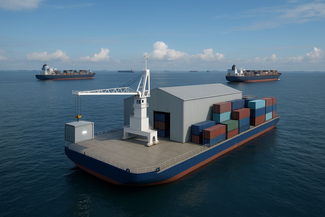 Floating Warehouses: Kho Hàng Nổi Trên Biển - Xu Hướng Mới Của Logistics Toàn Cầu