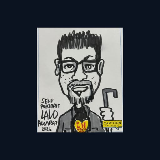 A Portrait of Lalo Alcaraz