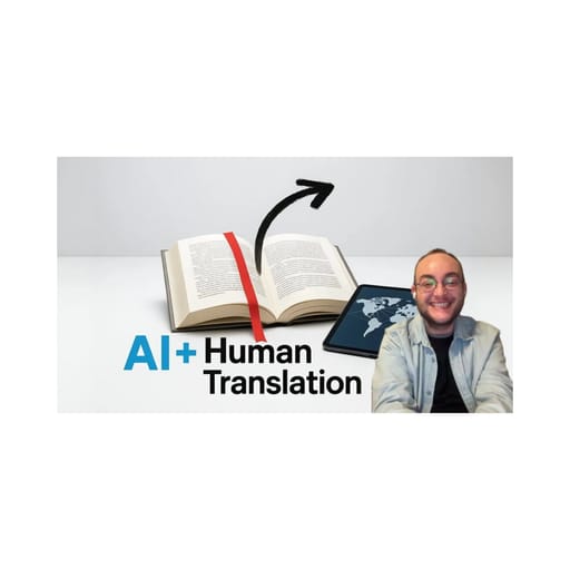 Translating Your Book with AI + Humans