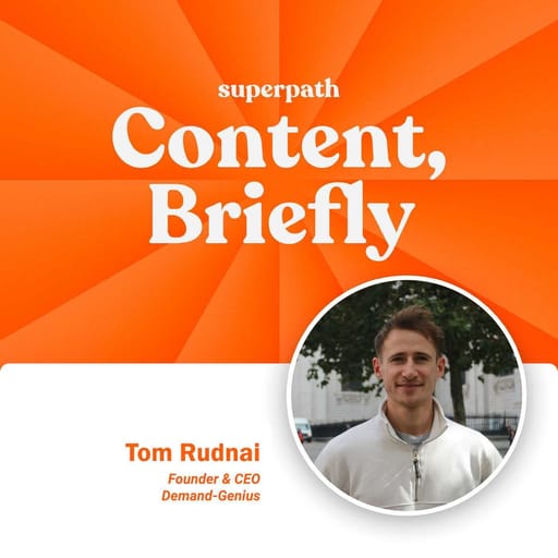 Tom Rudnai on How to Maximize and Measure Revenue Impact