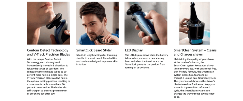 image 5 | Shaving needs to be both comfortable and up to the mark, along with being efficiently done. Here's a guide for the best electric shavers for men in 2021, to help you choose the best! | electric shavers, Gift for him