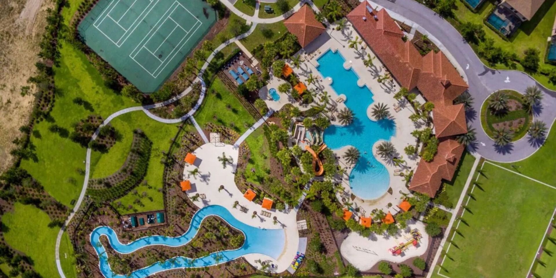 huge pool for an Airbnb