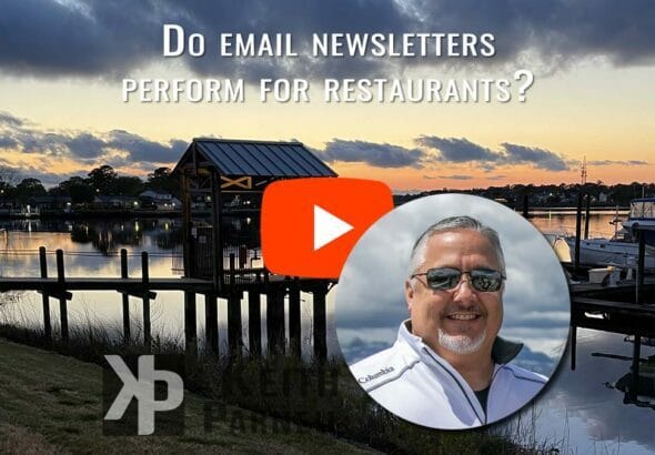 Do email newsletters perform for restaurants?