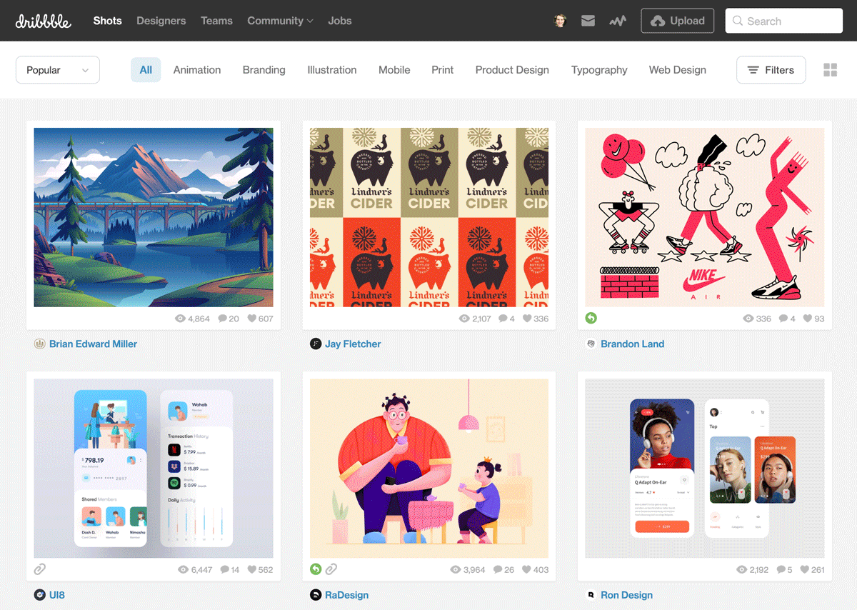 dribbble