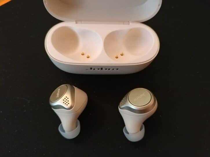 Elite 75t outside their case