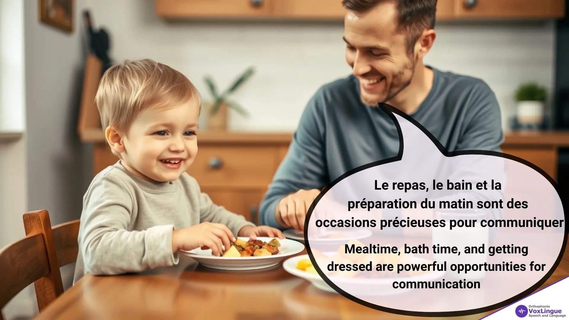 Le langage dans les routines quotidiennes / Language in Daily Routines