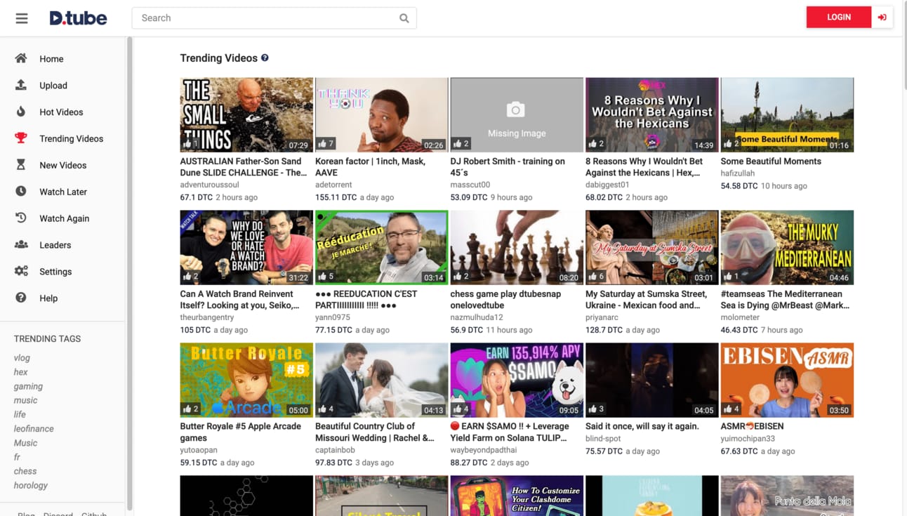 DTUBE - Part of the Blockchain Revolution | Best YouTube Alternatives by Techkzar