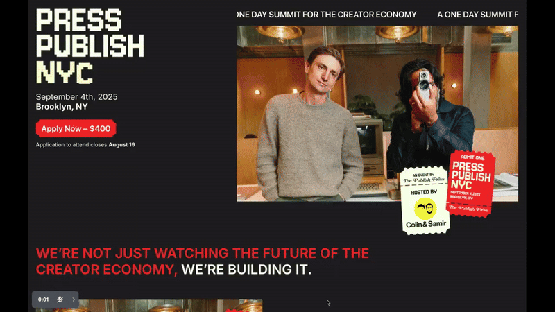 Why Every Newsletter Creator Needs a Website in 2025