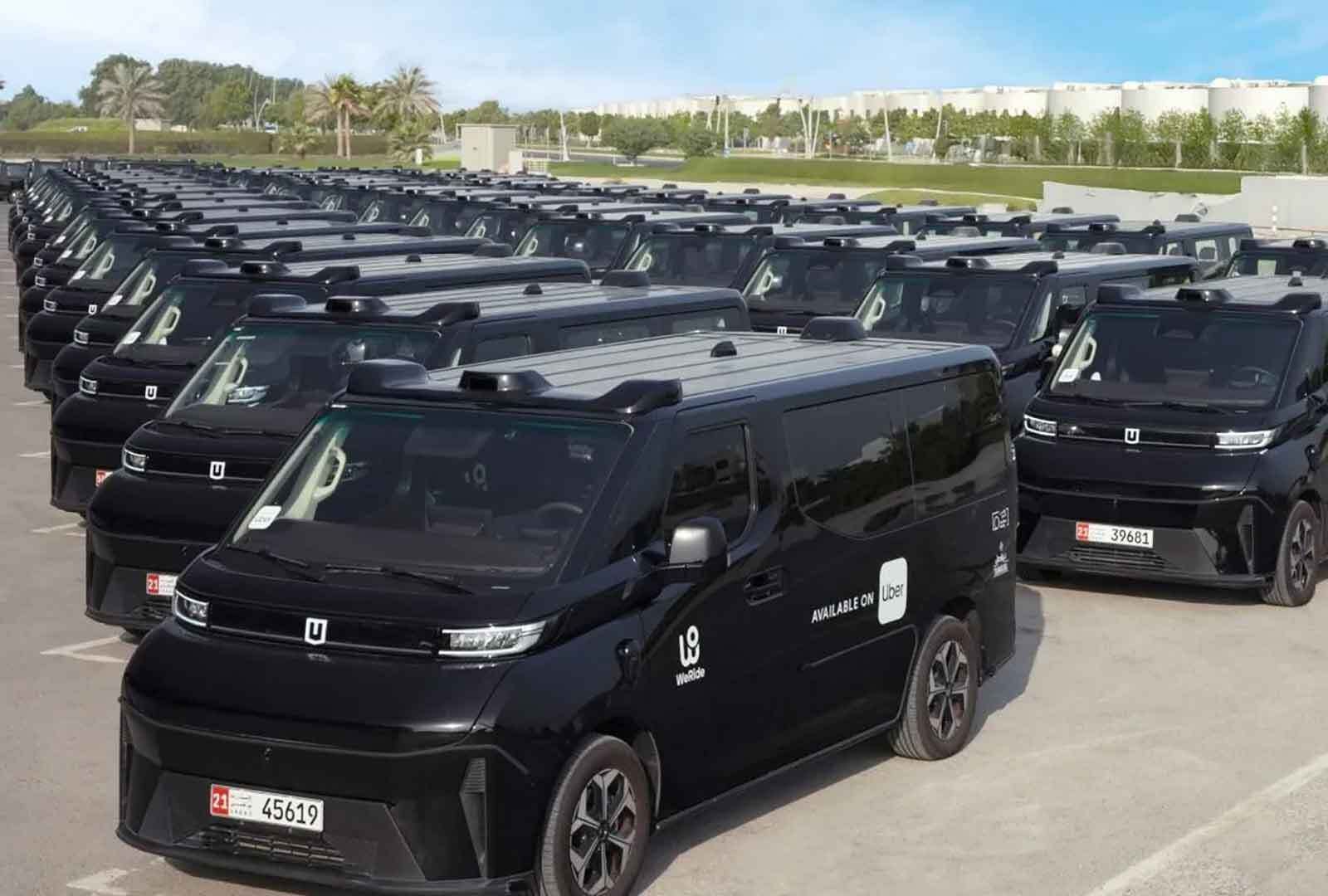 WeRide Autonomous Vehicles in Abu Dhabi