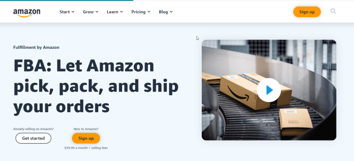 Amazon's fulfillment services