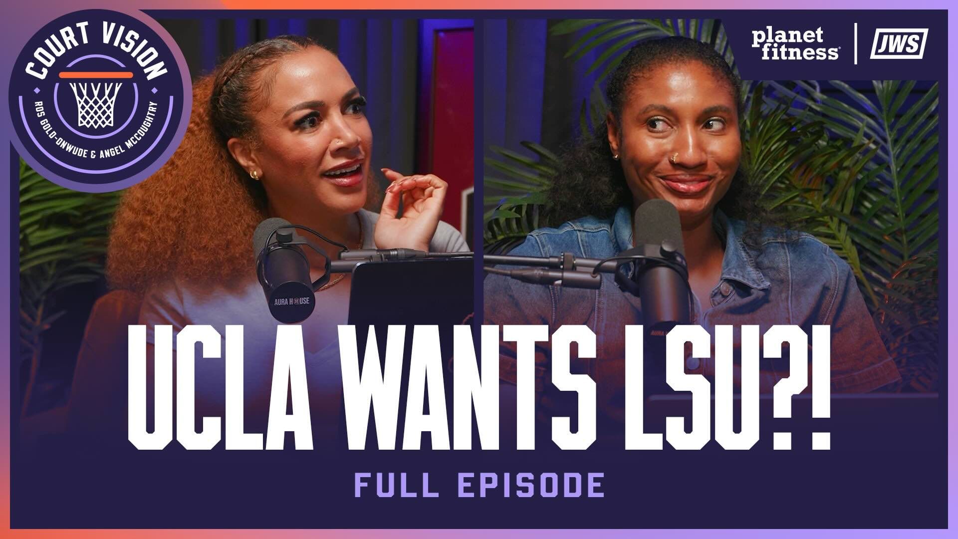 Cover image for Court Vision with Angel McCoughtry and Ros Gold-Onwude.