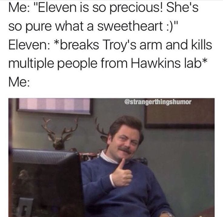 Image result for mike stranger things memes