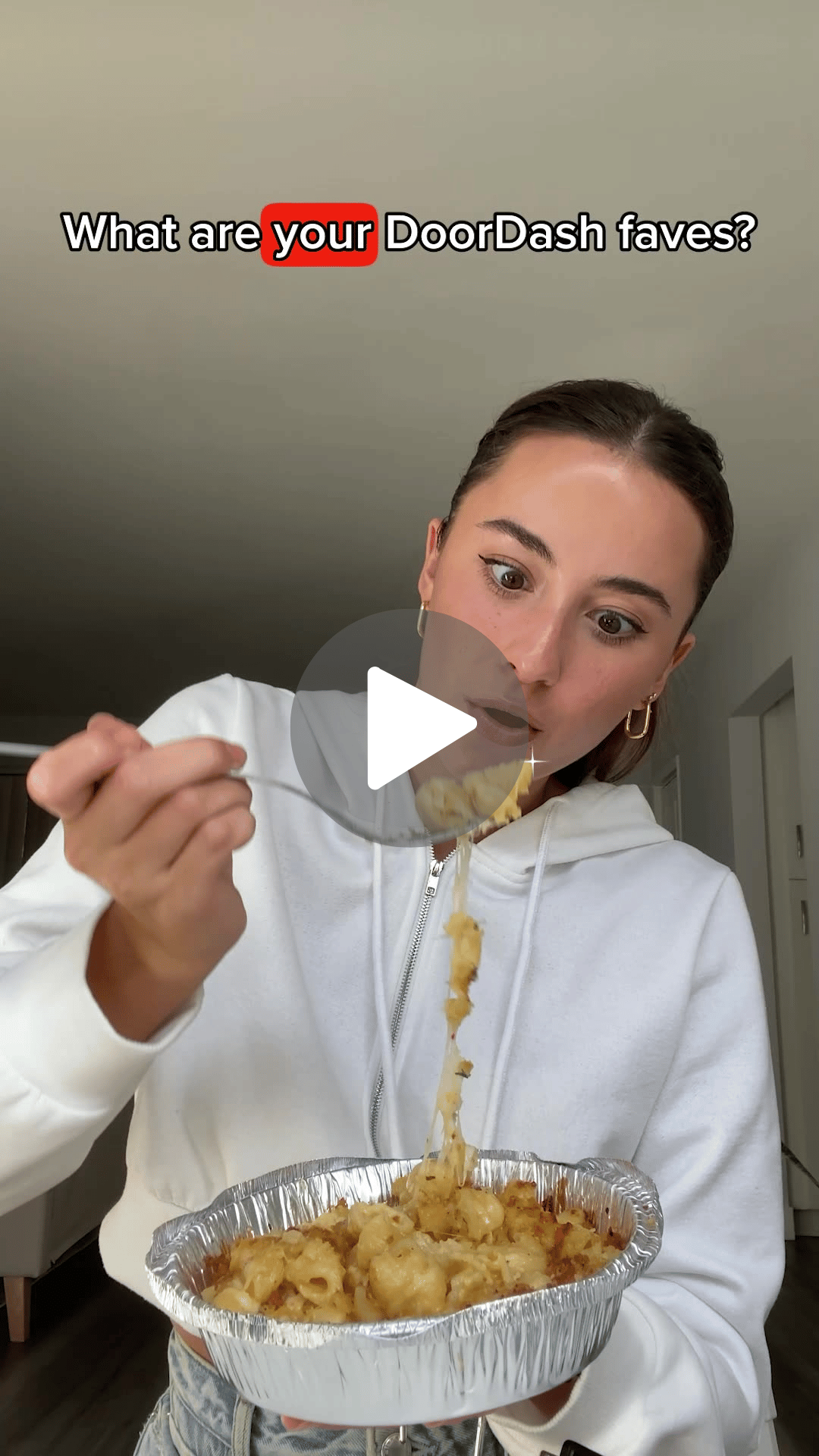 A still of a high-performing ad from food delivery platform, DoorDash.