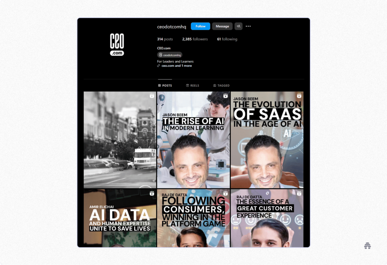 How CEO.com Scaled to 50k+ Newsletter Subscribers with beehiiv