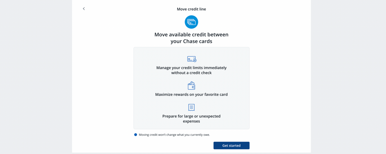 Chase's new move credit tool