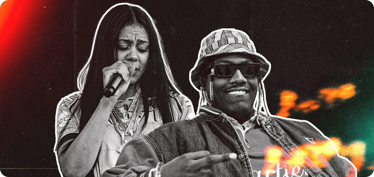 Karrahbooo rapping and Lil Yachty