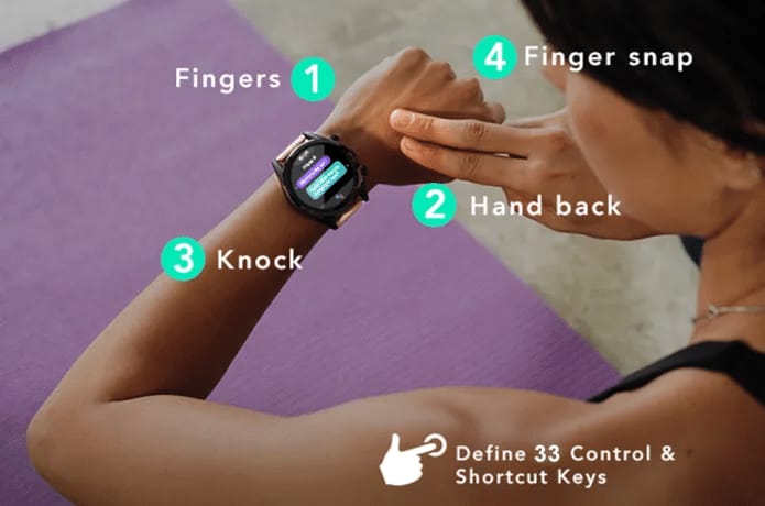 mad gaze smartwatch with gesture control
