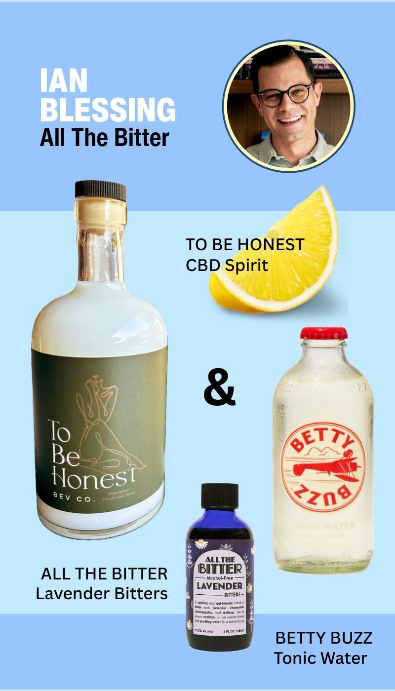 Non-alcoholic Gin & Tonic cocktail featuring To Be Honest
