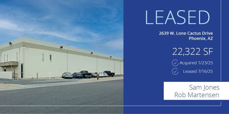Colliers leases Phoenix small bay