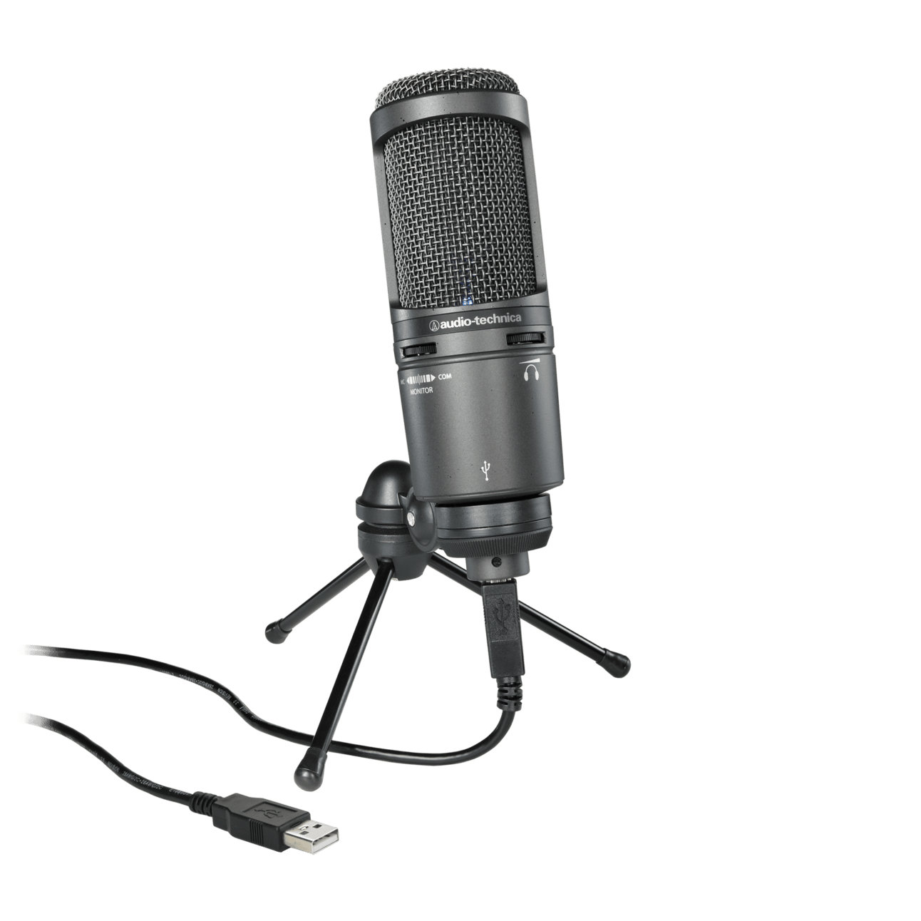 Audio-Tecnica AT2020USB+ - TECHKZAR - Best Microphone for Podcasting Under $200