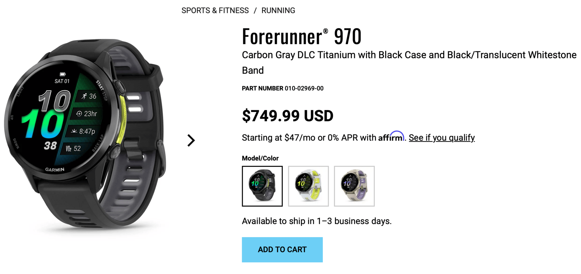 apresentação dos garmin 970