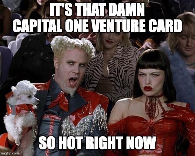 Venture Card meme