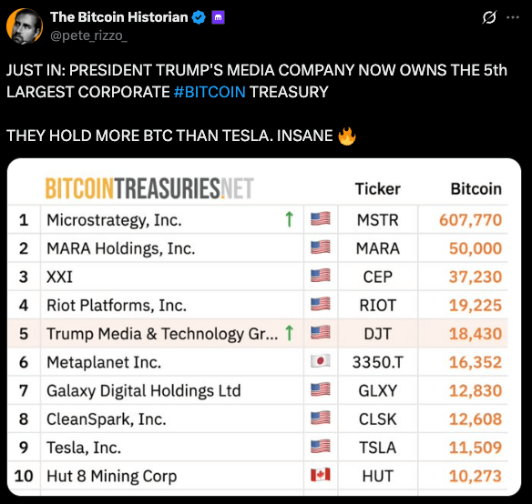 BTC Treasury