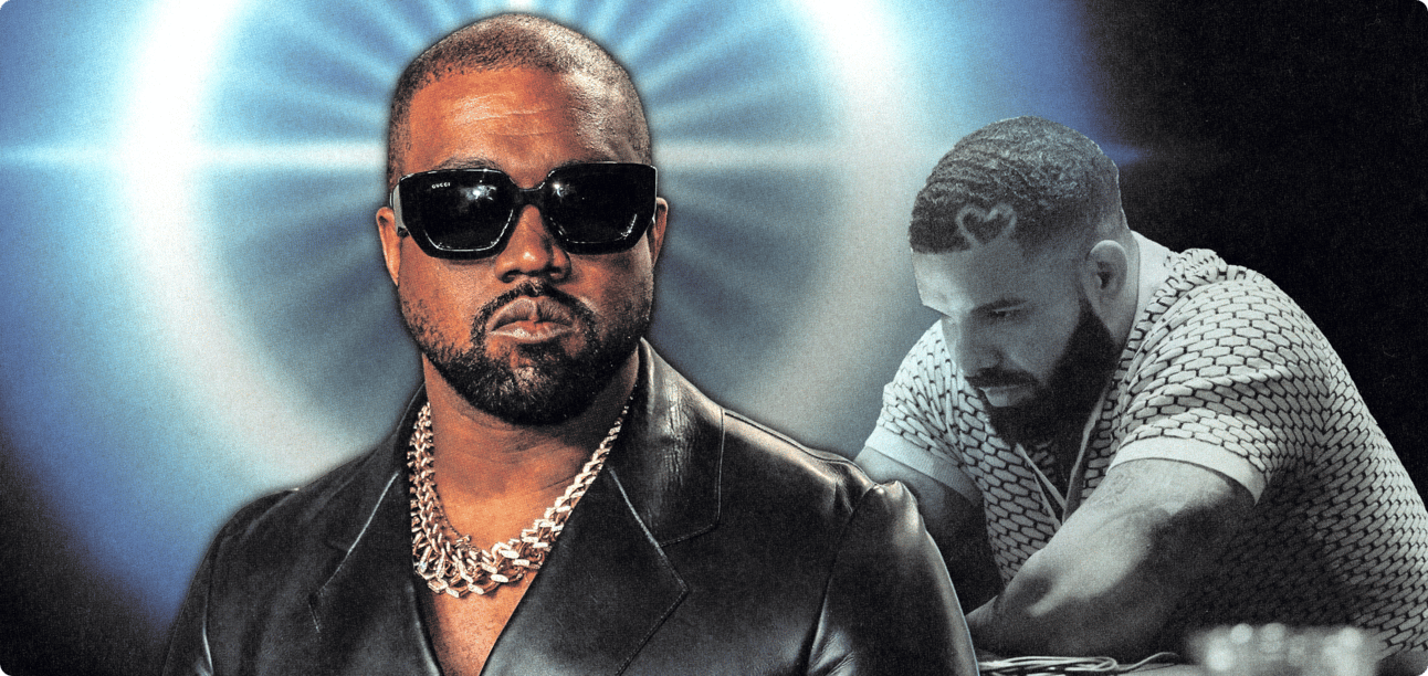 Kanye and Drake