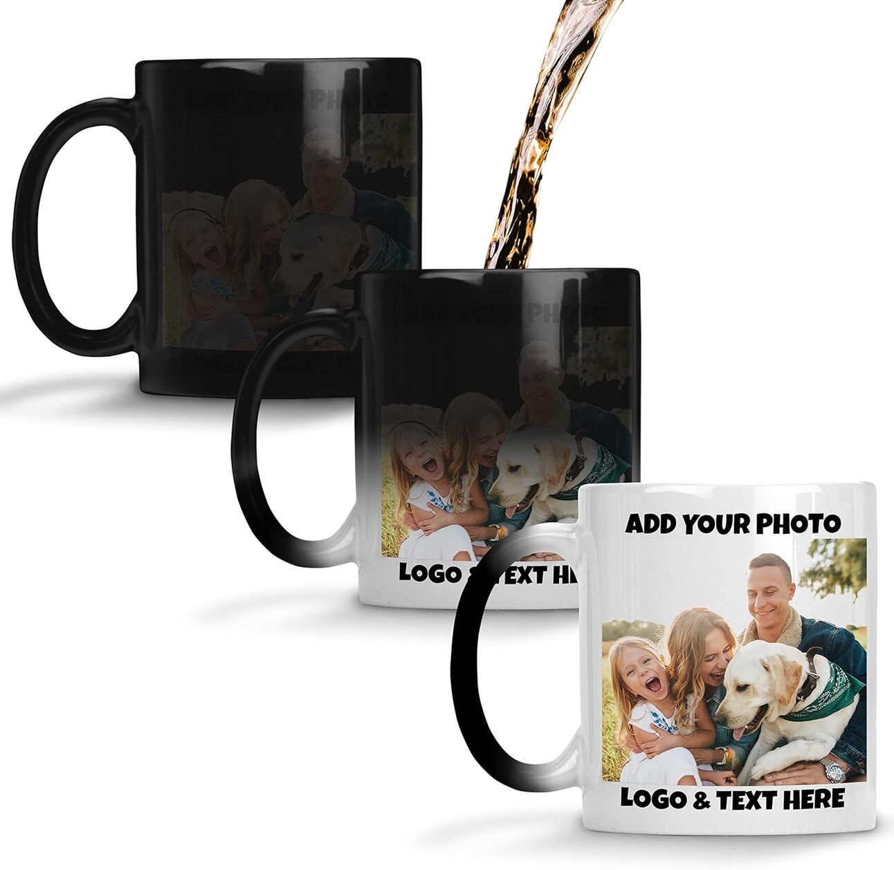 Mug That Changes When Hot – Reveal Your Inner Gamer Alt text: Color-changing mug that reveals gaming designs like pixel hearts, loading bars, or “Game Over” screens when filled with hot liquid.