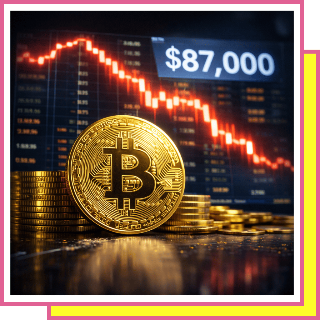 ⚡Bitcoin Dips to ~$87K as $952M Flows Exit🚪