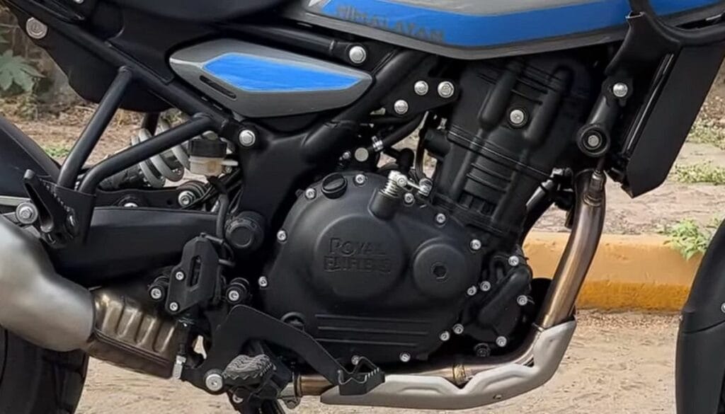 Royal Enfield Himalayan 450 engine