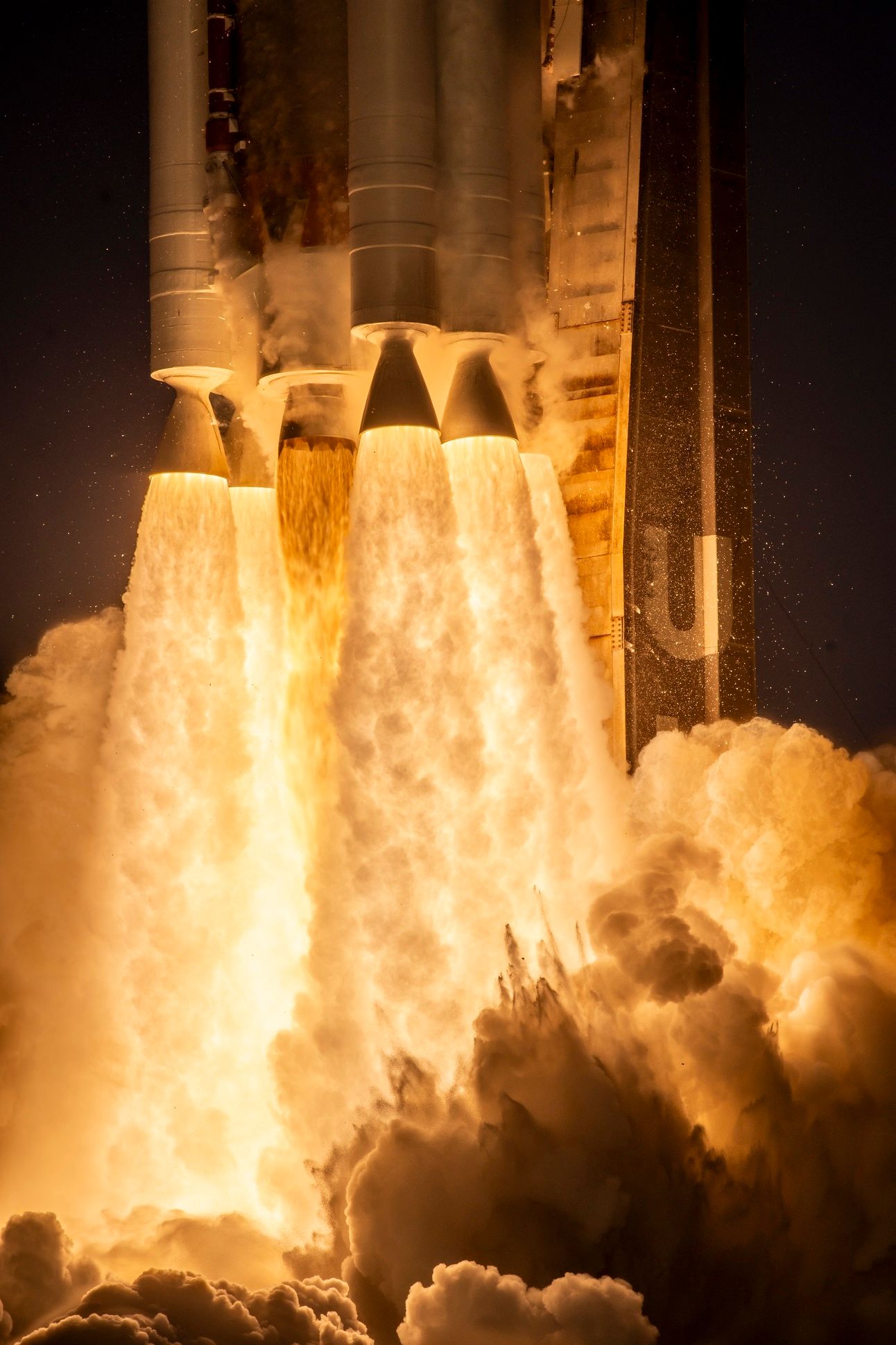 A ULA Atlas V rocket lifts off from Space Launch Complex-41 on June 23 for Amazon's Project Kuiper broadband satellite constellation.