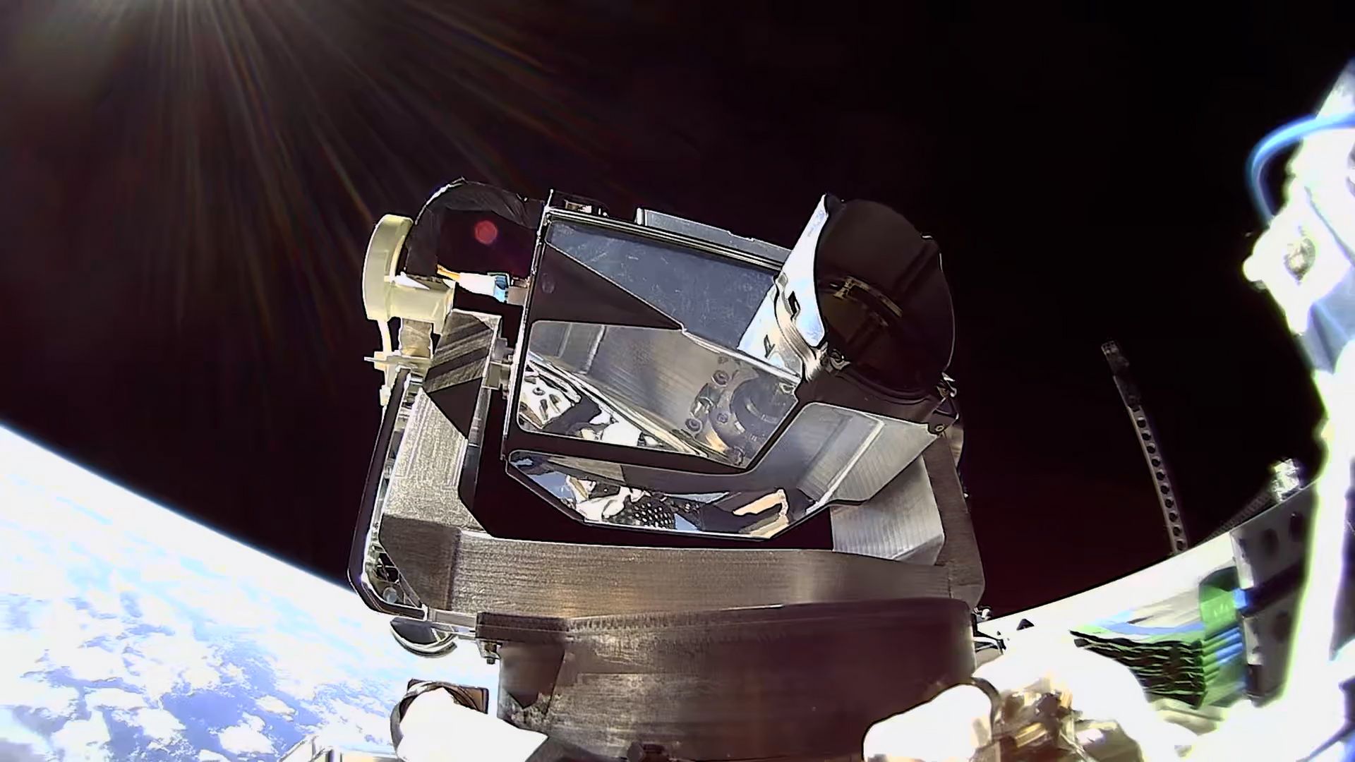 SpaceX reported that its mini laser terminal was successfully demonstrated in orbit on a satellite launched in August.