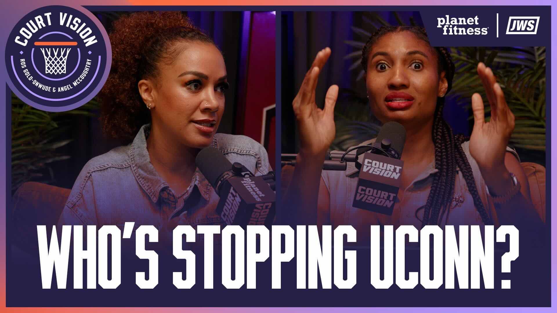 Cover image for Court Vision with Angel McCoughtry and Ros Gold-Onwude.