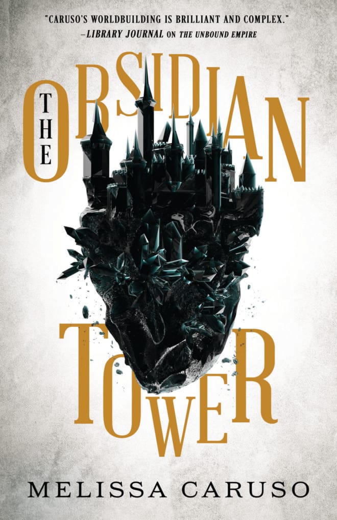 Cover of The Obsidian Tower by Melissa Caruso