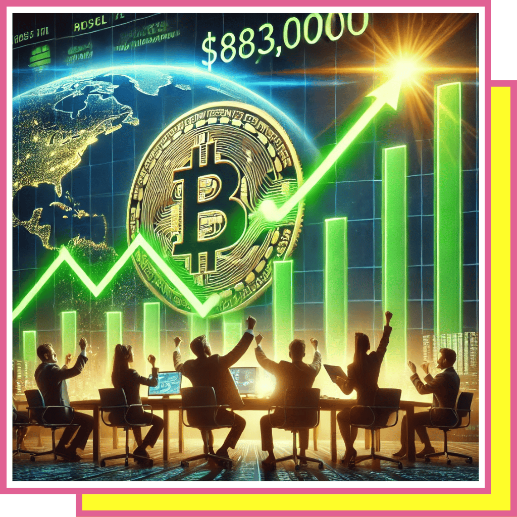 ⚡Bitcoin and Stocks Jump🕊️