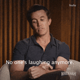 Ryan Reynolds Laughing GIF by Welcome to Wrexham