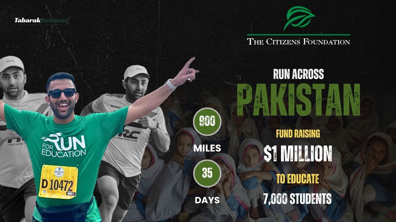 I Am Running 1400 Kilometers Across Pakistan