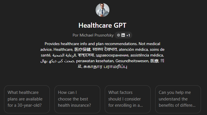 Healthcare GPT