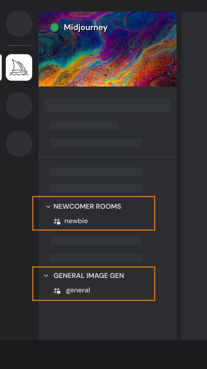 Screenshot tuto Midjourney