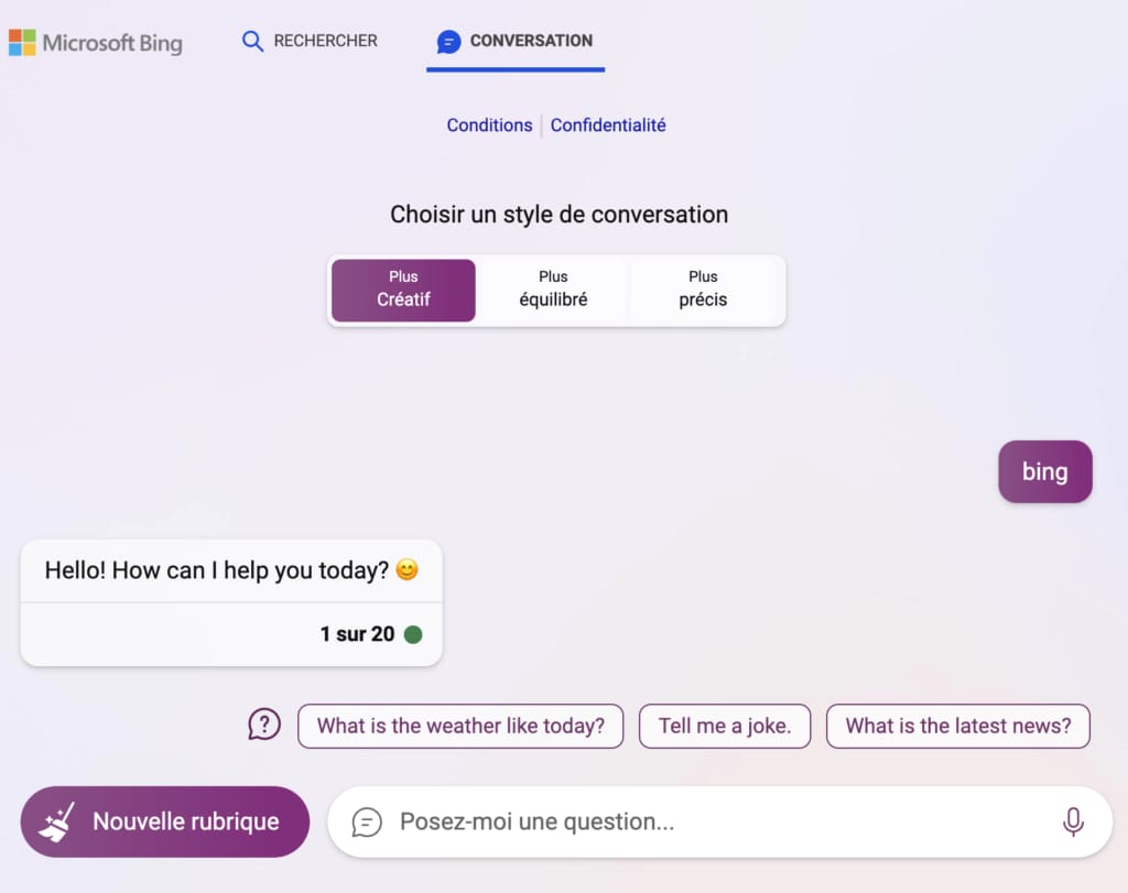 bing ai