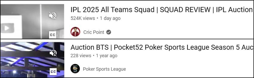 IPL Auction vs PSL Auction - Views