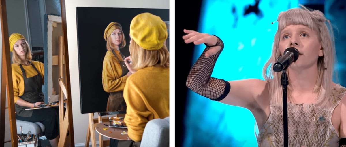 Image of Akiane Kramarik & Aurora Aksnes