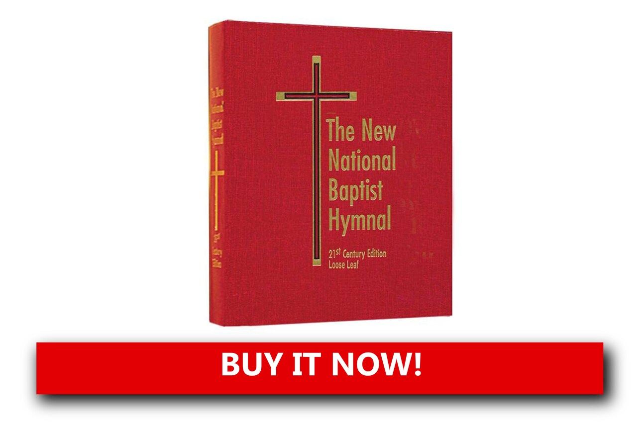 The New National Baptist Hymnal by R.H. Boyd Publishing: Cover of "The New National Baptist Hymnal" by R.H. Boyd Publishing, likely in a durable hardcover format.
