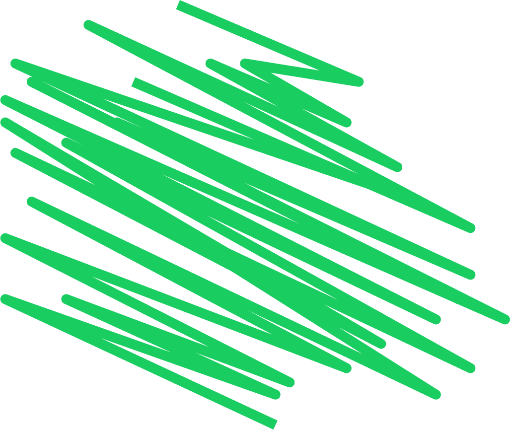 squiggly with green pill logo