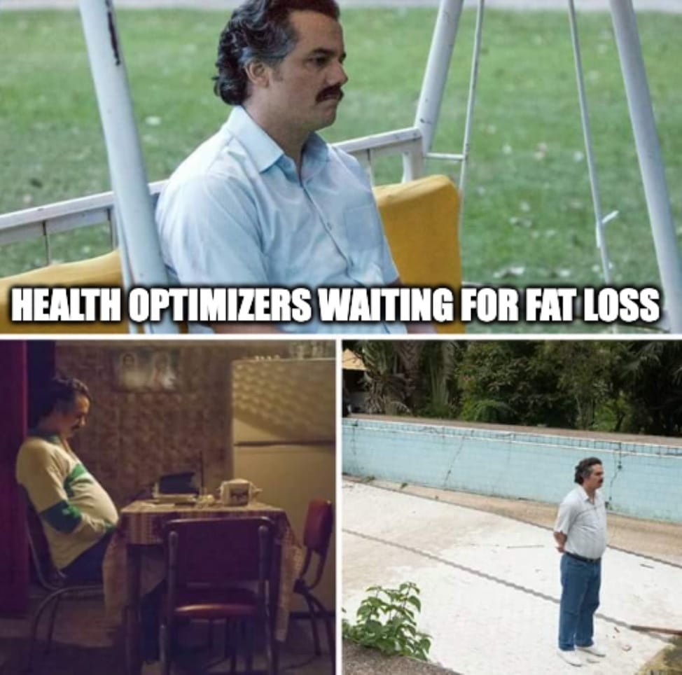 A meme related to fat loss
