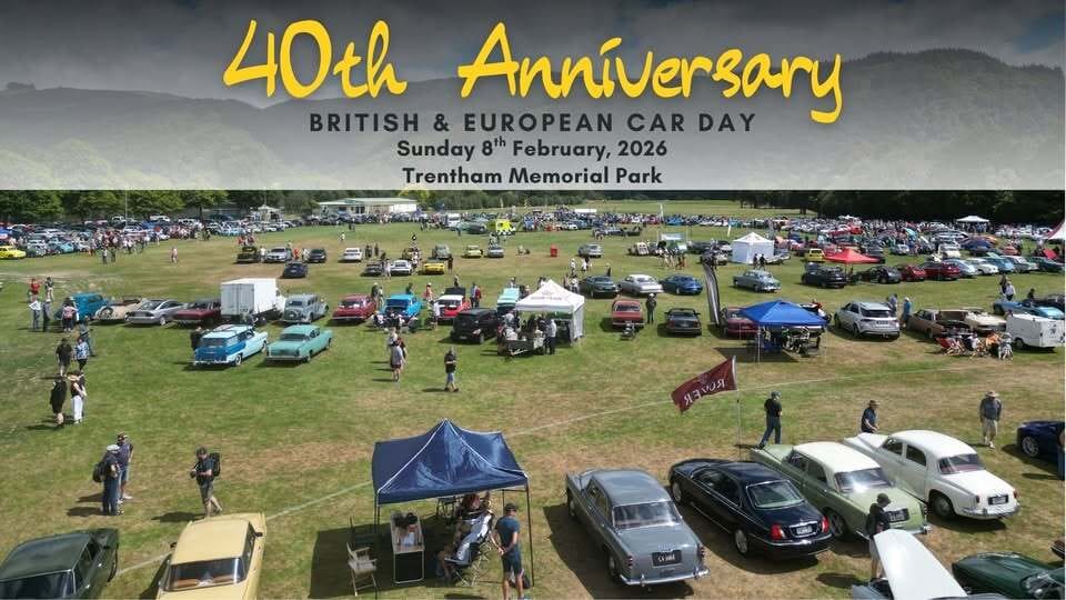 British & European Car Day – 40th Anniversary