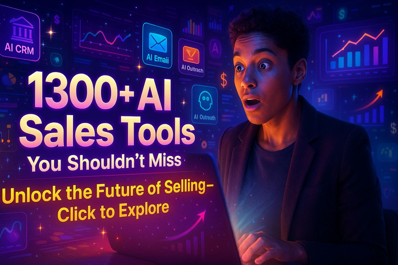 1300+ AI Sales Tools