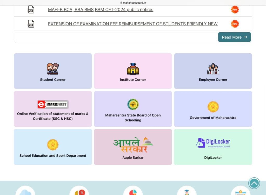 Maharashtra SSC 10th Result