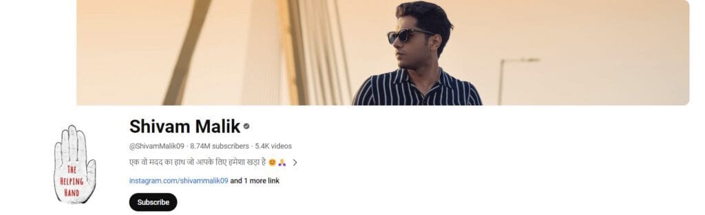 shivam malik youtube
